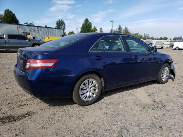 4T1BF3EK0BU764036 - 2011 TOYOTA CAMRY BASE BLUE photo 3