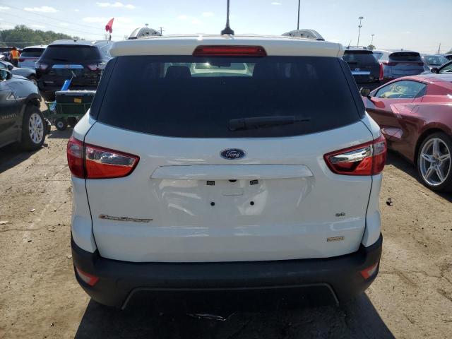 MAJ3S2GE3LC340207 - 2020 FORD ECOSPORT SE WHITE photo 6