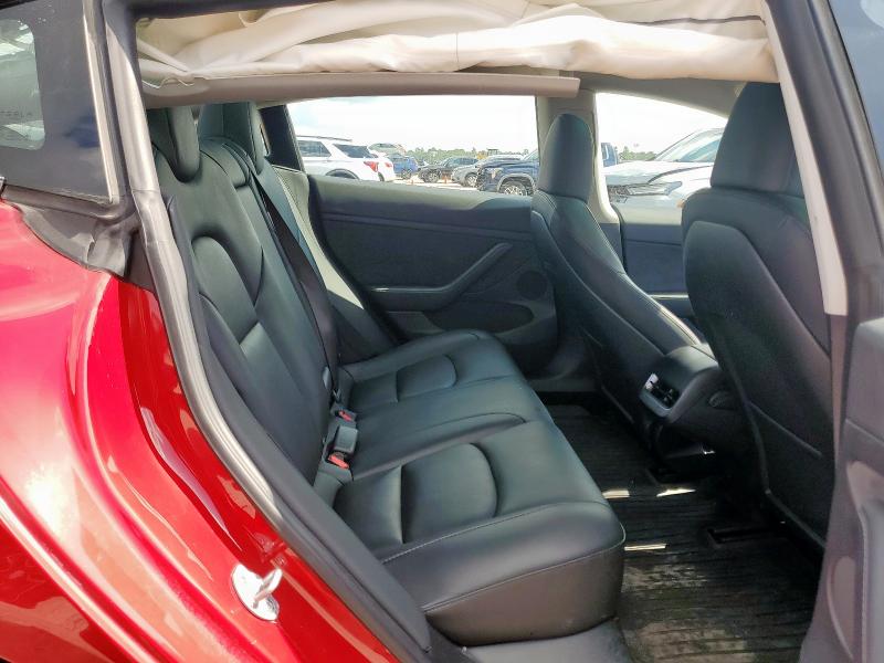 5YJ3E1EA1PF693369 - 2023 TESLA MODEL 3 RED photo 10