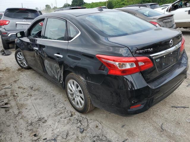 3N1AB7AP3KL603732 - 2019 NISSAN SENTRA S BLACK photo 2