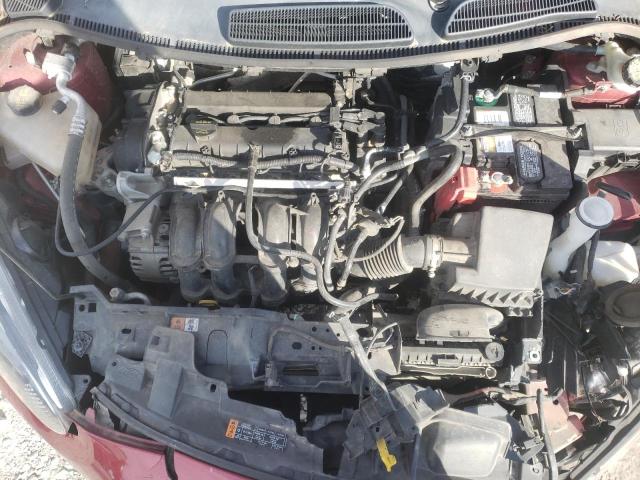 3FADP4BJ6GM174758 - 2016 FORD FIESTA SE RED photo 7