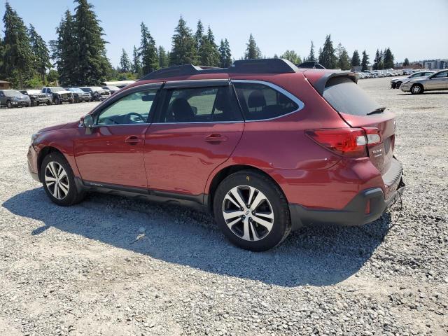 4S4BSENC5K3272592 - 2019 SUBARU OUTBACK 3.6R LIMITED RED photo 2