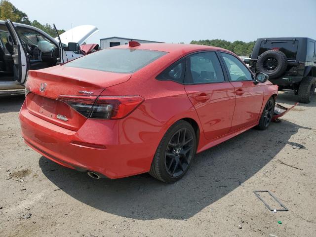 2HGFE2F51NH551620 - 2022 HONDA CIVIC SPORT წითელი ფოტო 3