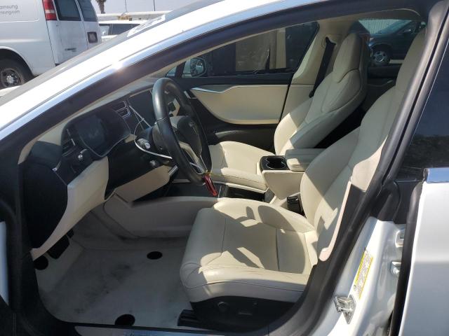 5YJSA1E18HF216138 - 2017 TESLA MODEL S WHITE photo 7