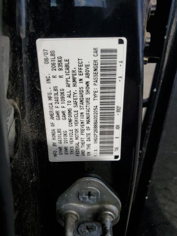 1HGCP26888A002054 - 2008 HONDA ACCORD EXL BLACK photo 13