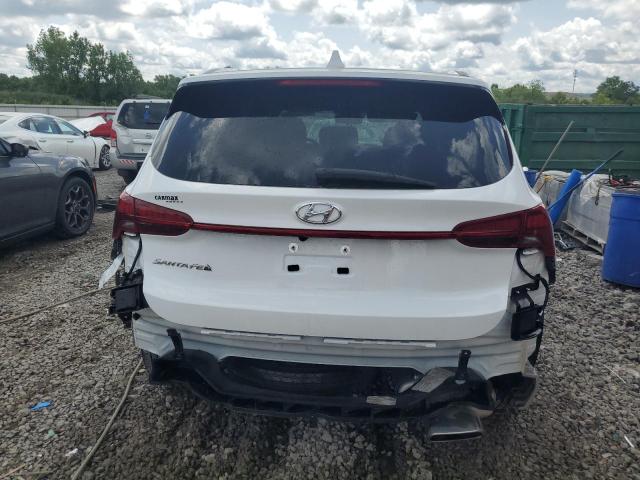 5NMS14AJ2NH469389 - 2022 HYUNDAI SANTA FE SE WHITE photo 6