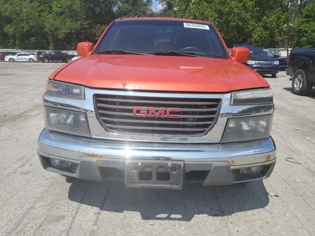 1GTCS19E798110411 - 2009 GMC CANYON ORANGE photo 5