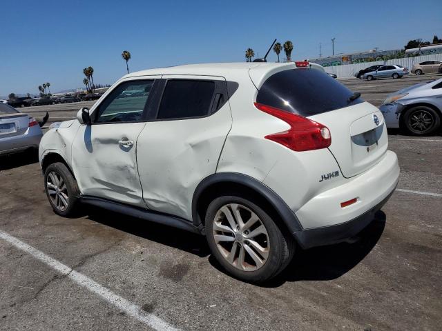 JN8AF5MR4CT112736 - 2012 NISSAN JUKE S WHITE photo 2