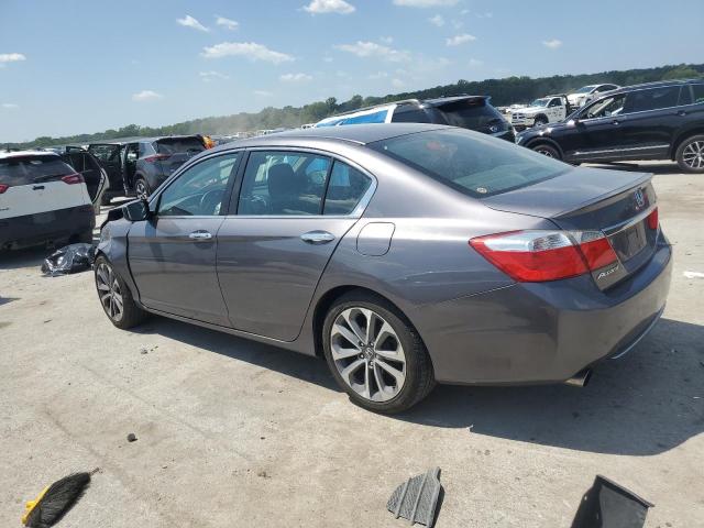 1HGCR2E5XEA149716 - 2014 HONDA ACCORD SPORT GRAY photo 2