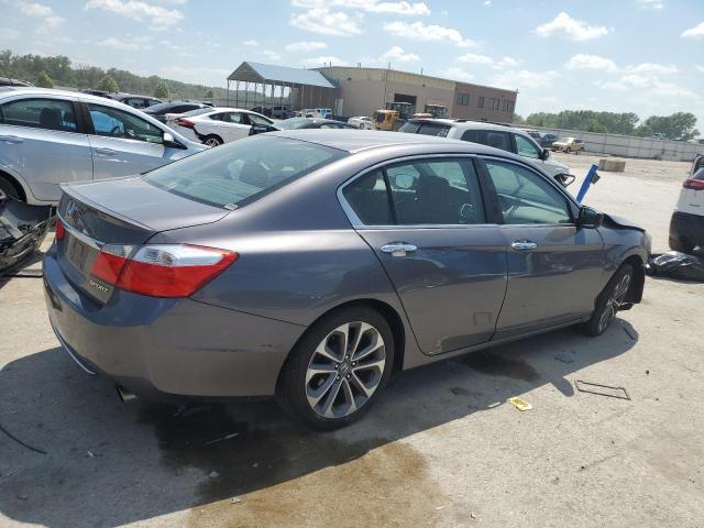 1HGCR2E5XEA149716 - 2014 HONDA ACCORD SPORT GRAY photo 3