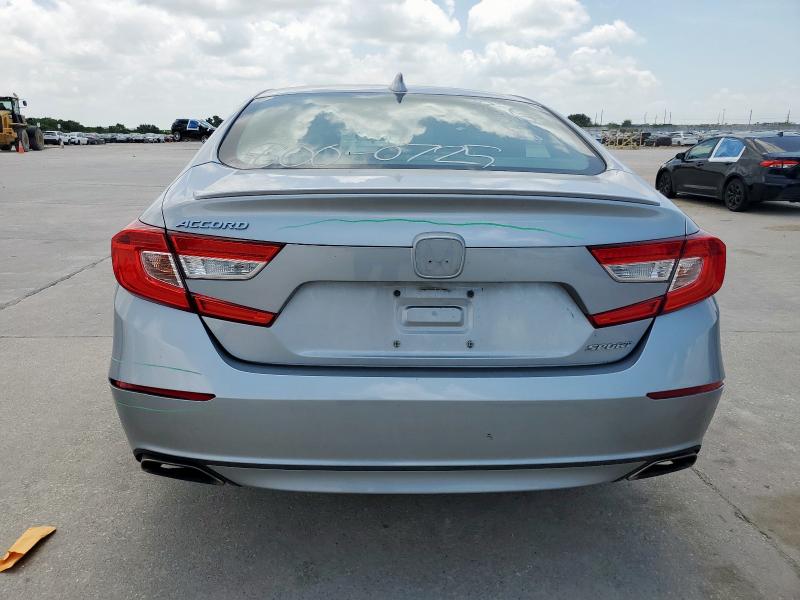1HGCV1F31JA055303 - 2018 HONDA ACCORD SPORT SILVER photo 6