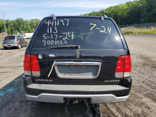 5LMEU78H63ZJ43606 - 2003 LINCOLN AVIATOR შავი ფოტო 6