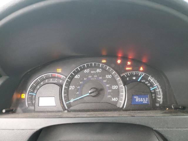 4T4BF1FK3CR266861 - 2012 TOYOTA CAMRY BASE BLACK photo 9