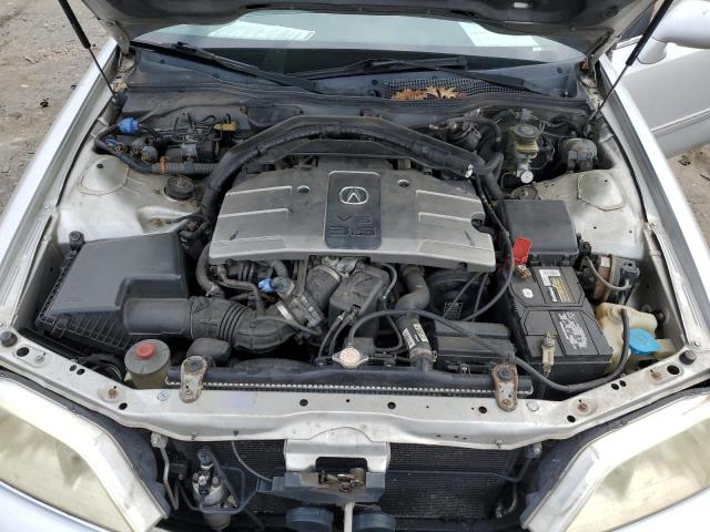 JH4KA9658YC002360 - 2000 ACURA 3.5RL SILVER photo 11