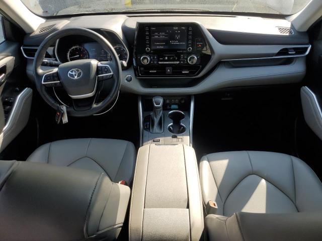 5TDGZRAH2NS120884 - 2022 TOYOTA HIGHLANDER XLE Grau Foto 8