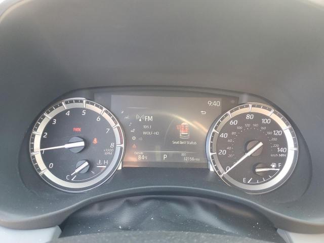 5TDGZRAH2NS120884 - 2022 TOYOTA HIGHLANDER XLE Grau Foto 9