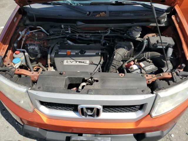 5J6YH2H76AL002466 - 2010 HONDA ELEMENT EX ORANGE photo 12