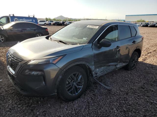 5N1AT3AA1MC699546 - 2021 NISSAN ROGUE S GRAY photo 1