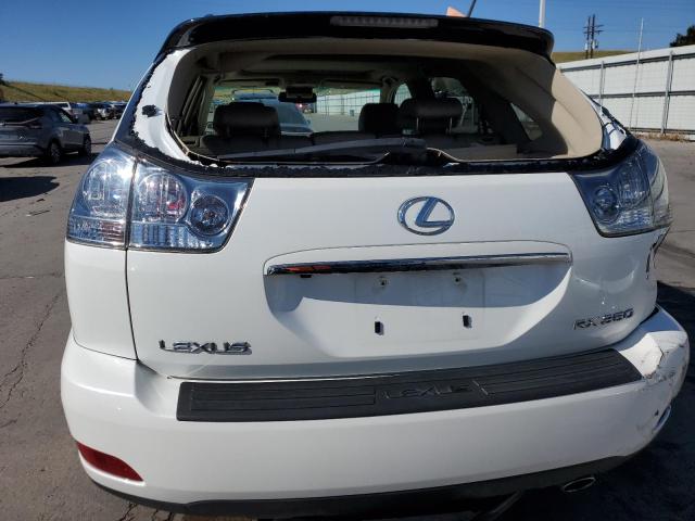 2T2HK31UX8C081599 - 2008 LEXUS RX 350 WHITE photo 6