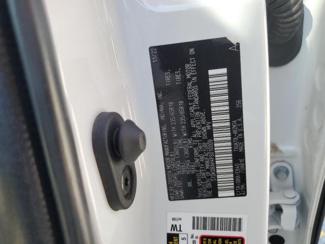 5TDKDRAH4PS010009 - 2023 TOYOTA HIGHLANDER L WHITE photo 13
