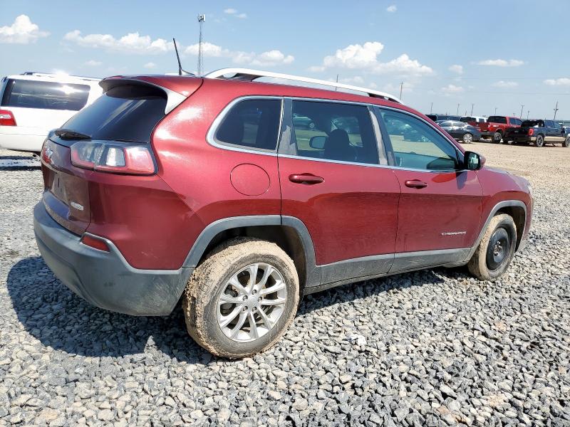 1C4PJLCB1KD285412 - 2019 JEEP CHEROKEE LATITUDE Марун фото 3
