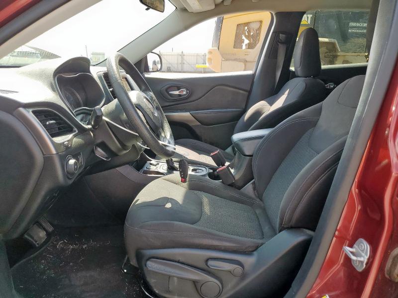 1C4PJLCB1KD285412 - 2019 JEEP CHEROKEE LATITUDE Марун фото 7