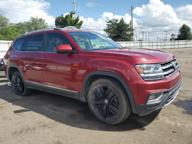 1V2ER2CA7JC510923 - 2018 VOLKSWAGEN ATLAS SEL Qırmızı foto 4