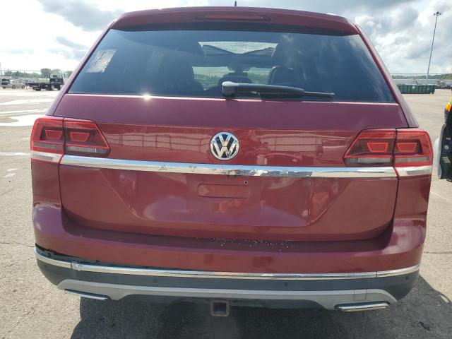 1V2ER2CA7JC510923 - 2018 VOLKSWAGEN ATLAS SEL Qırmızı foto 6