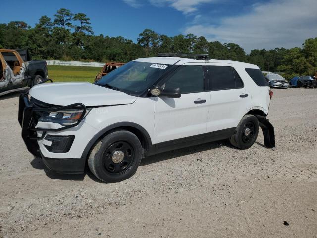 1FM5K8AR6JGA99973 - 2018 FORD EXPLORER POLICE INTERCEPTOR 白色 照片 1