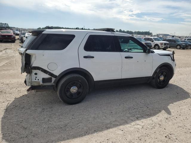1FM5K8AR6JGA99973 - 2018 FORD EXPLORER POLICE INTERCEPTOR 白色 照片 3