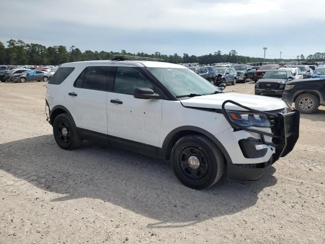 1FM5K8AR6JGA99973 - 2018 FORD EXPLORER POLICE INTERCEPTOR 白色 照片 4