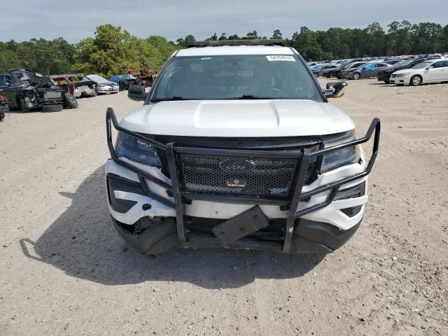 1FM5K8AR6JGA99973 - 2018 FORD EXPLORER POLICE INTERCEPTOR 白色 照片 5