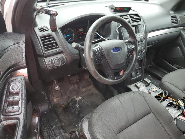 1FM5K8AR6JGA99973 - 2018 FORD EXPLORER POLICE INTERCEPTOR 白色 照片 8