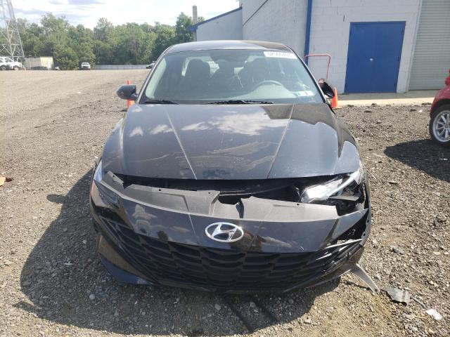 5NPLL4AG8MH034378 - 2021 HYUNDAI ELANTRA SE BLACK photo 5