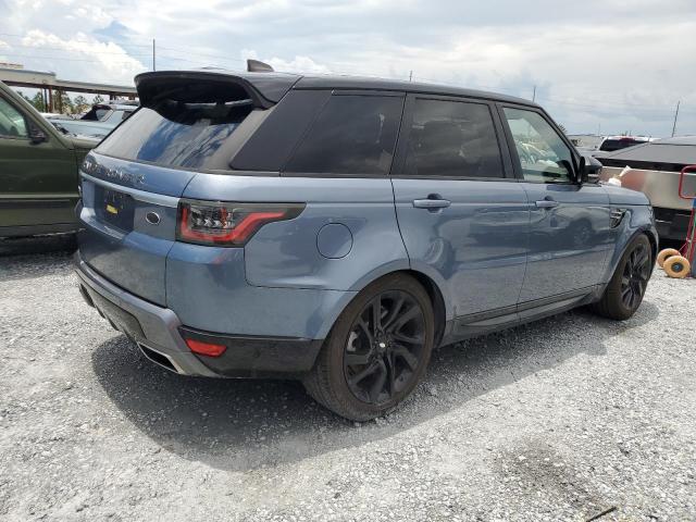 SALWR2RV2JA698495 - 2018 LAND ROVER RANGE ROVE HSE BLUE photo 3