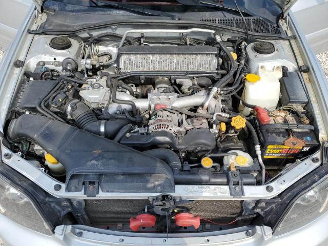 4S4BT63CX55105160 - 2005 SUBARU BAJA TURBO SILVER photo 11