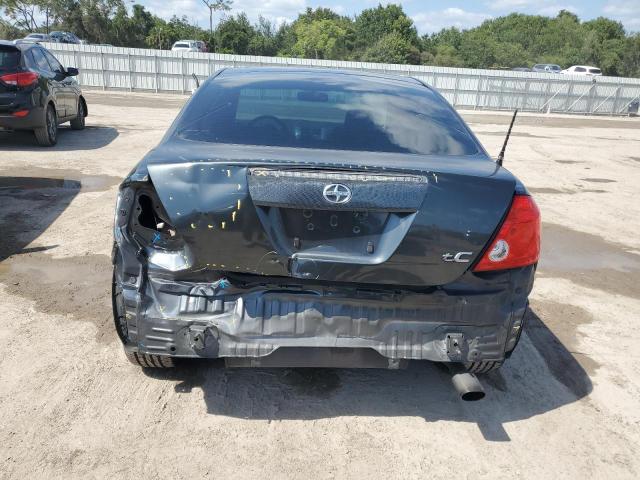 JTKDE177270180340 - 2007 TOYOTA SCION TC BLACK photo 6