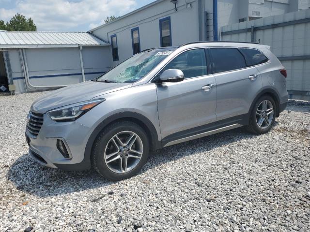 KM8SR4HF6HU228597 - 2017 HYUNDAI SANTA FE SE ULTIMATE SILVER photo 1