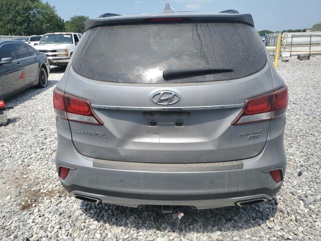 KM8SR4HF6HU228597 - 2017 HYUNDAI SANTA FE SE ULTIMATE SILVER photo 6