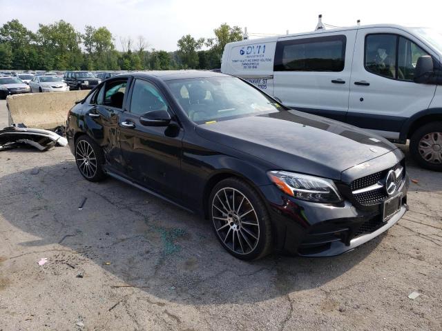 55SWF8EB8KU321627 - 2019 MERCEDES-BENZ C 300 4MATIC BLACK photo 4