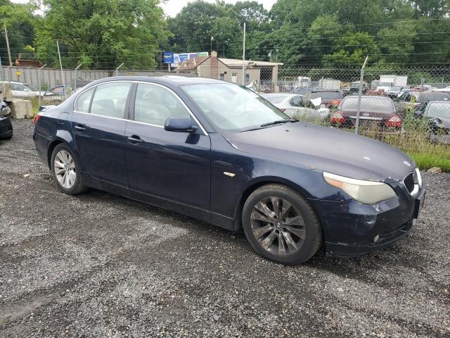 WBANB33524B108216 - 2004 BMW 545 I BLUE photo 4