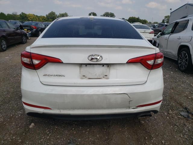 5NPE24AF2FH009109 - 2015 HYUNDAI SONATA SE WHITE photo 6