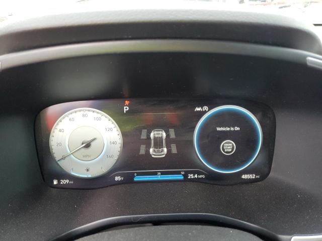 5NMS3DAJ3MH364210 - 2021 HYUNDAI SANTA FE SEL GRAY photo 9