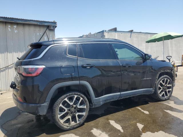 3C4NJCCB0JT122508 - 2018 JEEP COMPASS LIMITED Սև լուսանկար 3