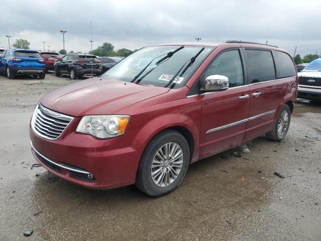2C4RC1CG7ER426195 - 2014 CHRYSLER TOWN & COU TOURING L MAROON photo 1
