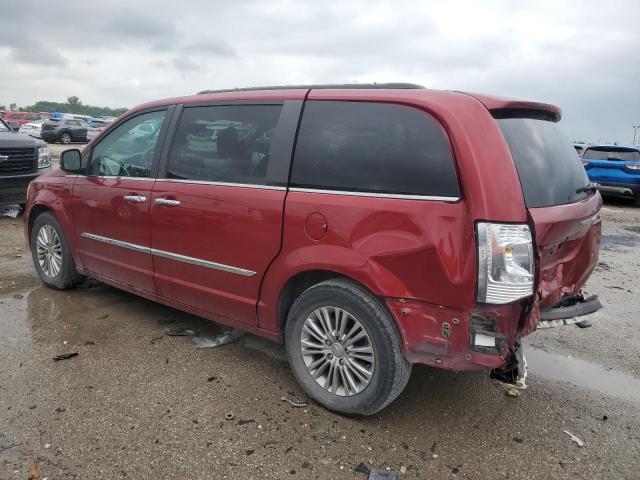 2C4RC1CG7ER426195 - 2014 CHRYSLER TOWN & COU TOURING L MAROON photo 2