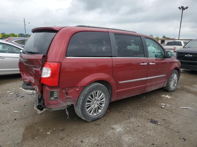 2C4RC1CG7ER426195 - 2014 CHRYSLER TOWN & COU TOURING L MAROON photo 3