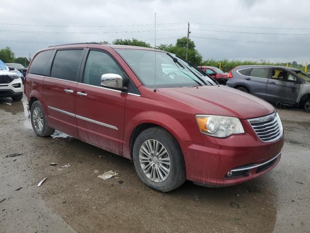 2C4RC1CG7ER426195 - 2014 CHRYSLER TOWN & COU TOURING L MAROON photo 4