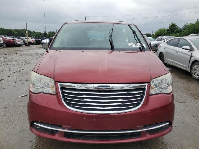 2C4RC1CG7ER426195 - 2014 CHRYSLER TOWN & COU TOURING L MAROON photo 5