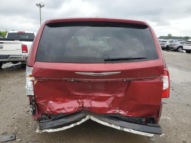 2C4RC1CG7ER426195 - 2014 CHRYSLER TOWN & COU TOURING L MAROON photo 6